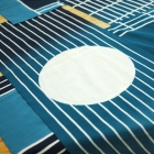 Serviettes tenugui, ensemble de 4 motifs : collaboration avec Pauline Androlus